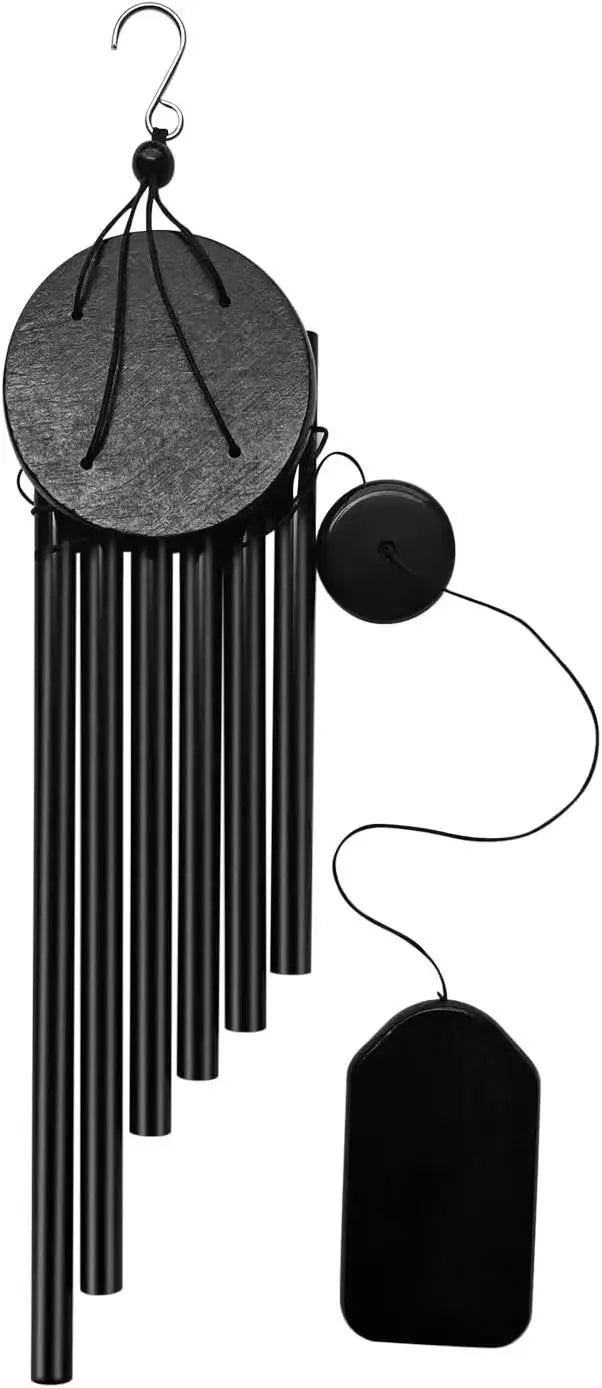 6 Tubes Wind Chimes Pendant Aluminum Metal Pipe Balcony Outdoor Yard Garden Home Decoration 62 CM