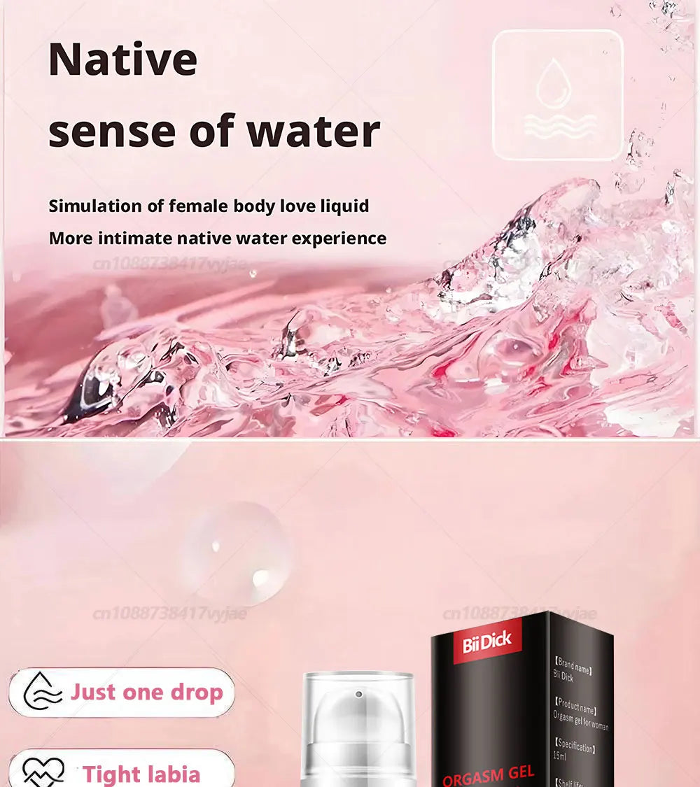 Female Enhancement Orgasm Vaginal Gel Clitoral Stimulation Shrinkage Firming Orgasm Sexual Desire Enhancers for Women