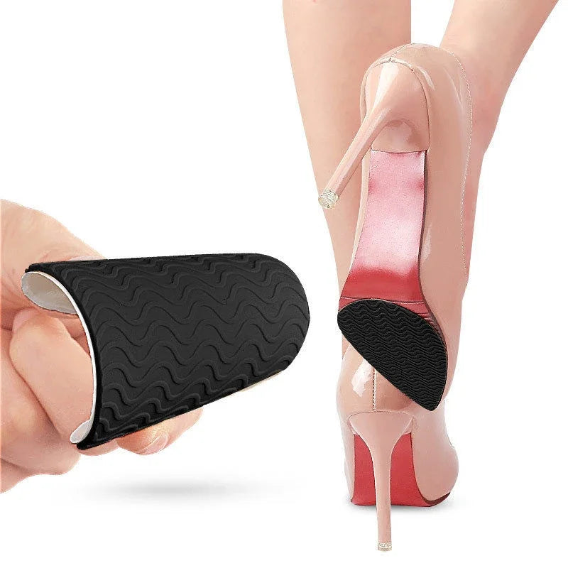 2-8pcs Women's Silicone Forefoot High Heel Stickers Self-Adhesive Non-Slip Rubber Shoes Mat Bottom Sheet Soles Paddings