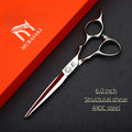 Professional Barber scissors，440C steel Hair cutting machine，thinning shears，Set of 6.0-6.5-6.8 inches，barbershop accessories