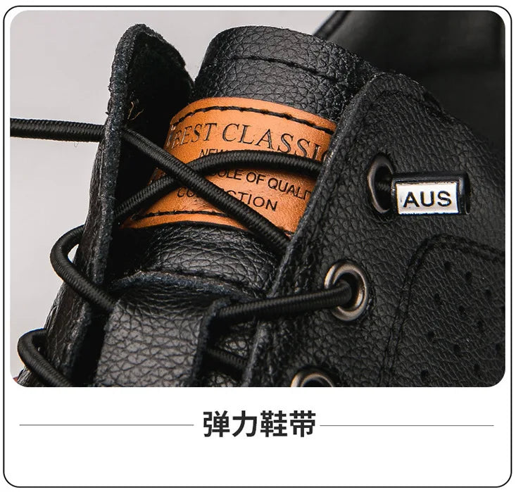 Elevator Shoes for Men Height Increasing Sneakers 6cm Inches Taller Leather Casual Shoes with Height Increase Shoes