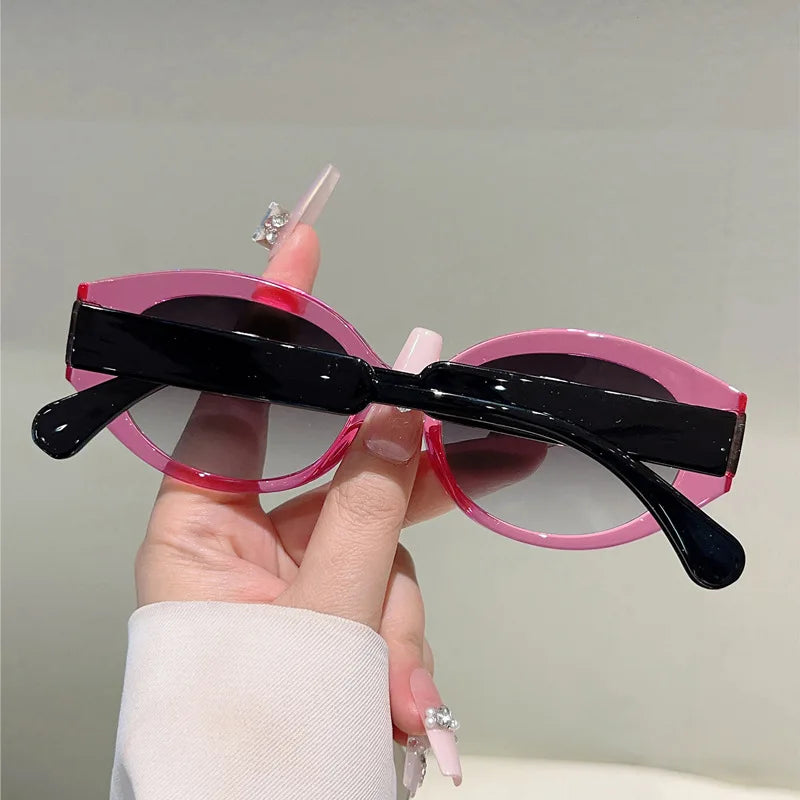 Retro Cat Eye Women Sunglasses Fashion Candy Color Shades UV400 Luxury Gradient Sun Glasses Female Outdoor Eyewear Oculos De Sol