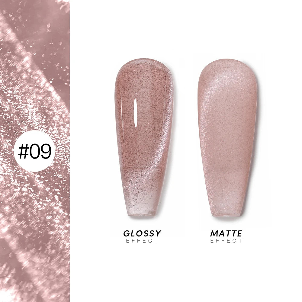 AS 15ml Cat Magnetic Gel Nail Polish Cat Eye Glitter Effect Semi Permanent 36 Colors  Soak Off UV Gel Varnish Manicure Nail Art