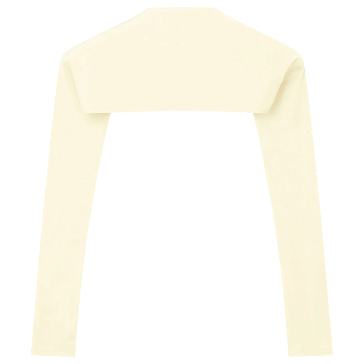 Men Open Front Half Crop Top Solid Long Sleeve Cardigan Bolero Shrug Tops Muscle Arm Sleeves Workout Sports Gym Tops Clubwear