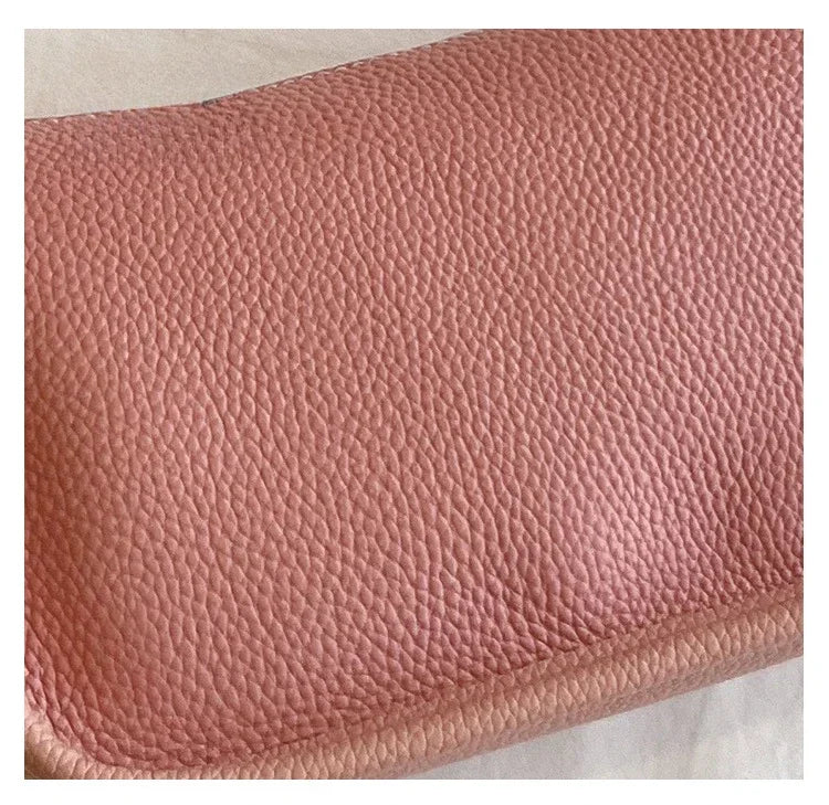100%Real Cowhide Genuine Leather Fashion Women Crossbody Bag For Ladies New High Capacity Shoulder Bag Handbag Female Purse 2025