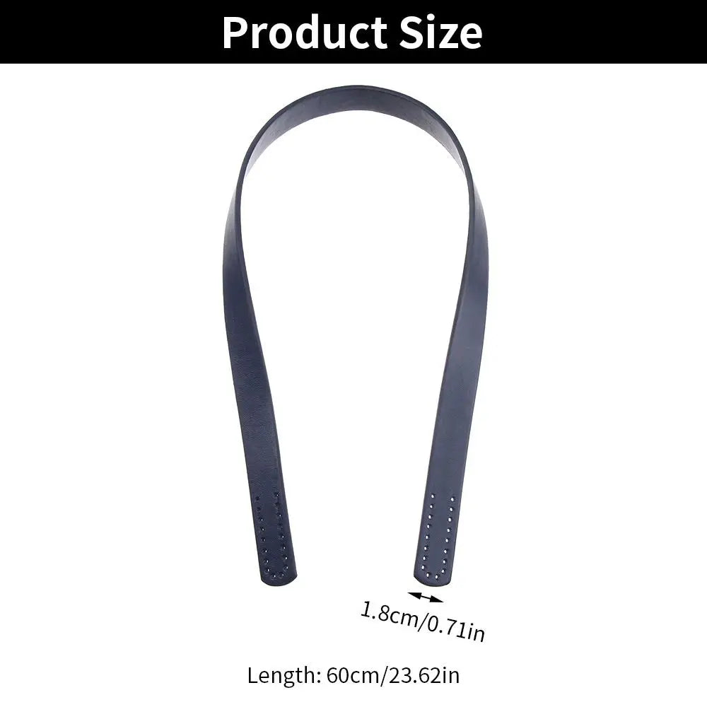 2Pcs PU Leather Women Girls Bag Handles DIY Replacement Handle Shoulder Bag Strap For Handbag Belt Bag Accessory