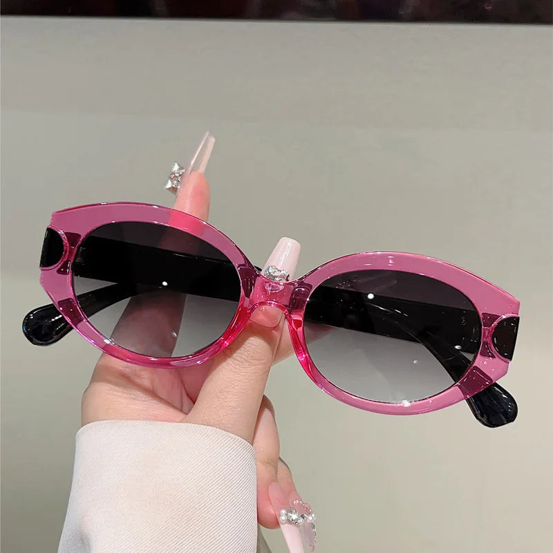 Retro Cat Eye Women Sunglasses Fashion Candy Color Shades UV400 Luxury Gradient Sun Glasses Female Outdoor Eyewear Oculos De Sol