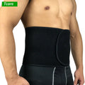 Tcare Taillentrimmergürtel Neopren Bauchweggürtel Rückenstütze Gewichtsverlust Schweißverstärker Verstellbarer Gürtel Schlankheits-Body Shaper