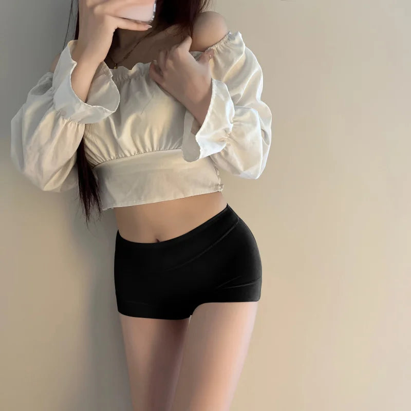 3PCS Women's Panties Fully Surrounded Comfortable Antibacterial Crotch Traceless Cotton High Elasticity Breathable Underpants