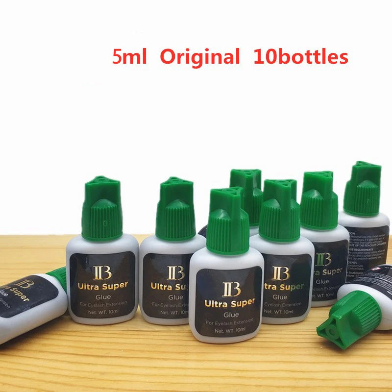 I-Beauty IB Ultra Super Kleber für Wimpernverlängerungen 5ml IB Kleber Grüne Kappe Falsche Wimpern Klebstoff Make-up Werkzeuge Großhandelsshop