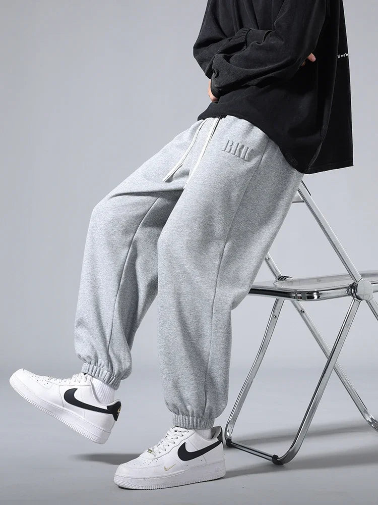 2025 Men's Jogger Cotton Sweatpants Big Size 8XL 7XL 6XL Sports Baggy Pants Sting Banding  Hip Hop Loose Harem Trousers