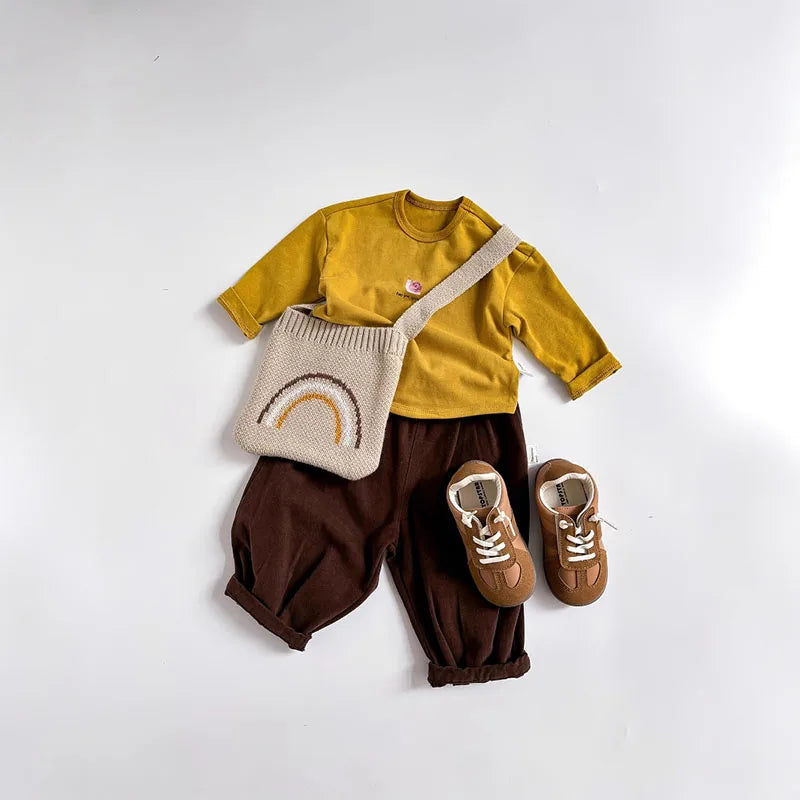 MILANCEL Neue Frühling Kinder Dünne Stil T-shirt 1-5T Kinder Cartoon Tier Unterhemden Mädchen Oberteile