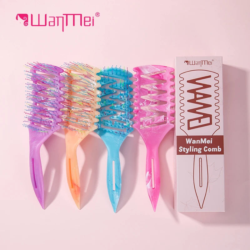 New Curl Defining Brush Curl Define Styling Brush for Curly Hair Vented Hair Brush for Shaping and Defining Curly Hair for Women