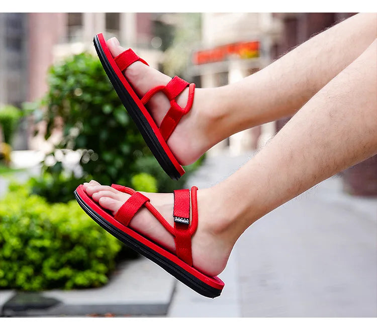Men/Women Sandals Casual Shoes Lightweight Flip Flops Sandles Solid Color Shoes For Summer Beach Slippers Zapatos Hombre