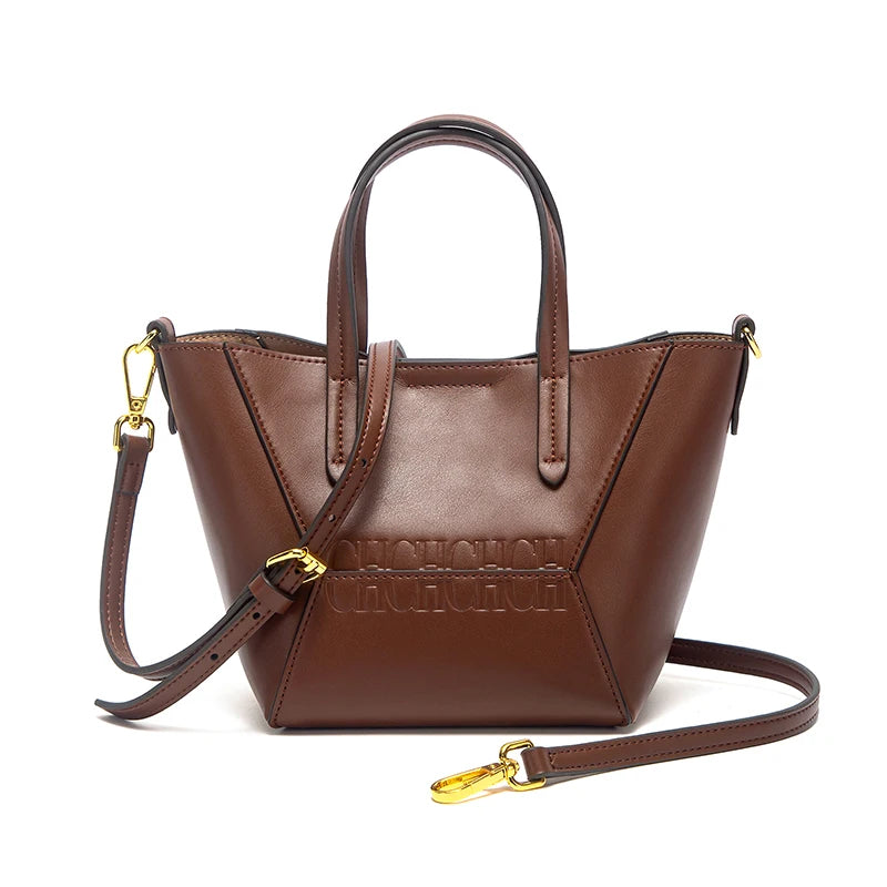 Women's Handbag Autumn New Dual Use Mobile Phone Bag Simple Women's Embossed Shoulder Bag