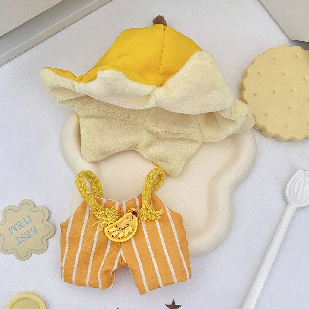 Cute Plush Doll Circus Clown Style Clothes for Labubu Doll DIY Clothes Decoration Accessories Gift
