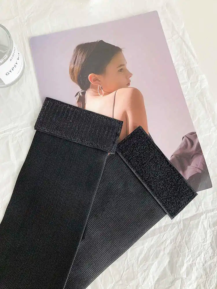 Court-style retro slimming tie-waist corset women's versatile elastic adjustable wide waist belt simple matching skirt decorativ
