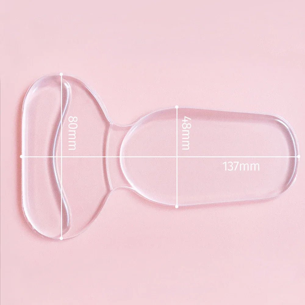 2Pcs Silicone Heel Stickers Shoe Cushion Heel Protector for Shoes High Heels Inserts Heel Pads Shoe Adjuster Women Half Insoles