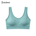 Solid Color Solid Sports Sports Bra for Women