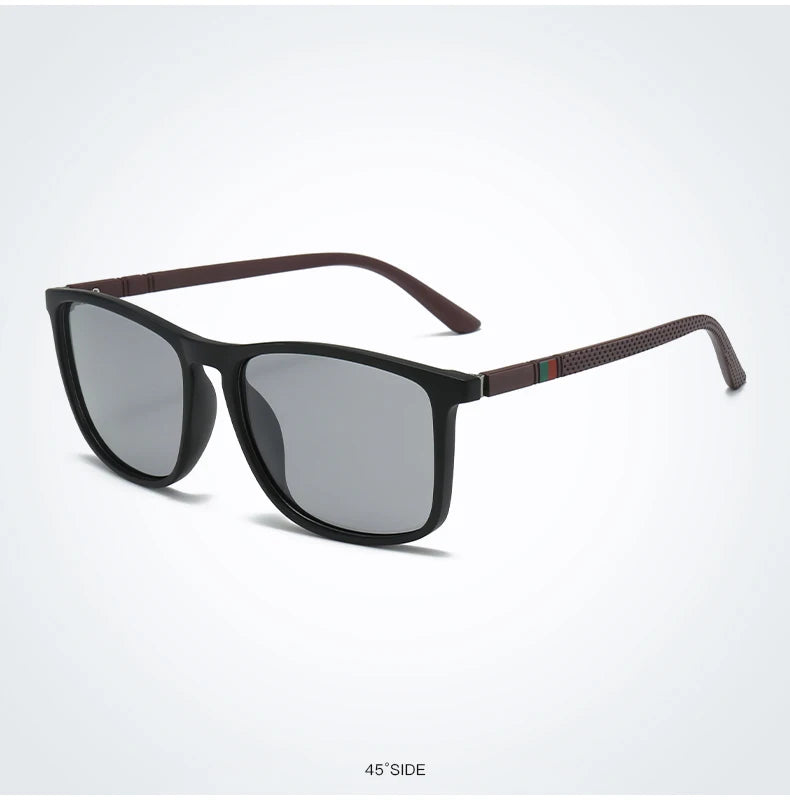 Fashion Photochromic Polarized Vintage Sunglasses Men Women Square Brand Designer Sun Glasses Man Driving Fishing Eyewear