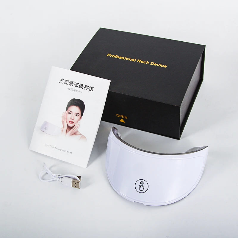 Practical Neck Anti-aging Mask Skin Tightening Lifting Neck Beauty Device Brighten Skin Rejuvenation Improve Neck Muslc Sagging