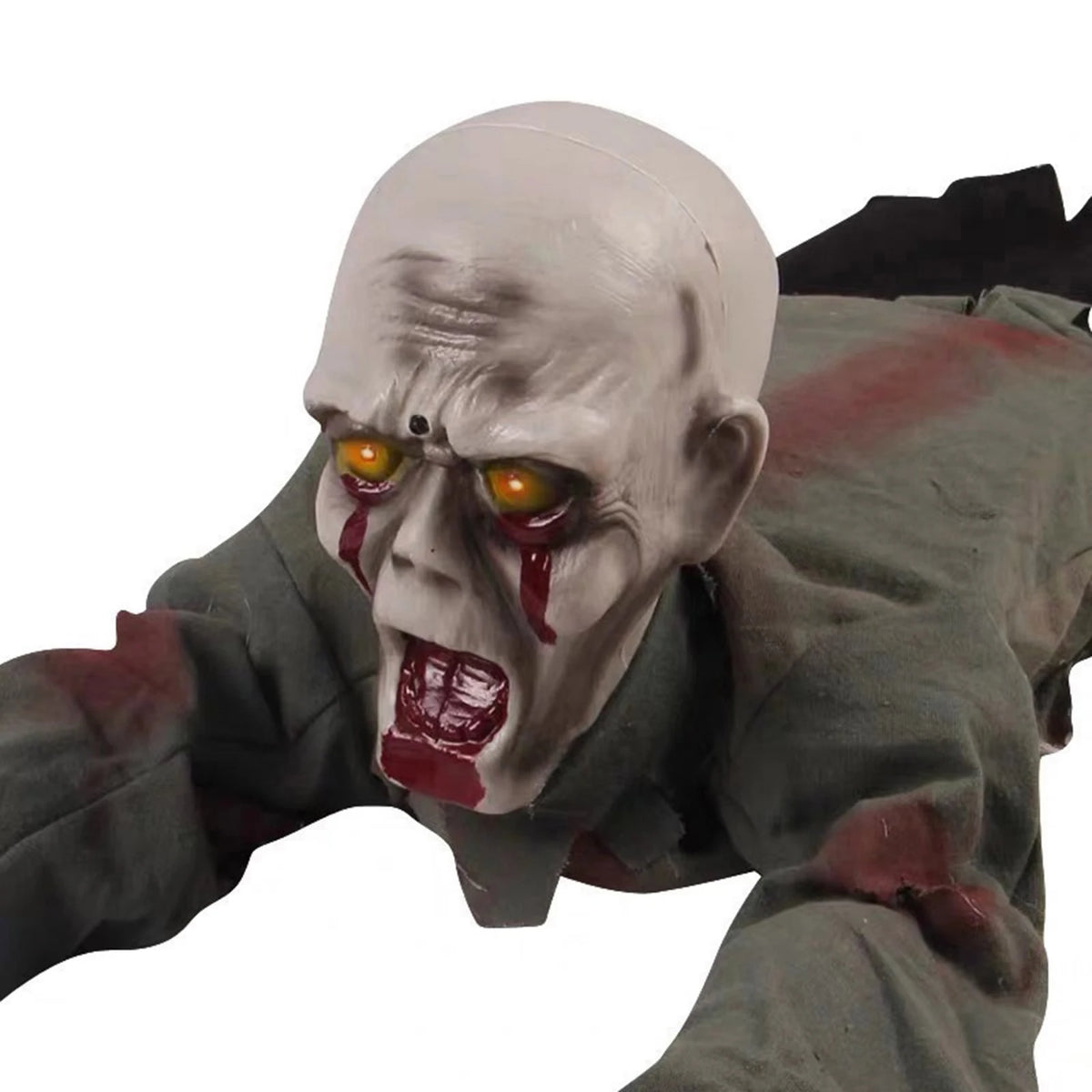 Electric Halloween Crawling Zombie Ghosts,Festival Party Prop,Battery-Operated,For Haunted Houses/Front Porch/Graveyard Decor