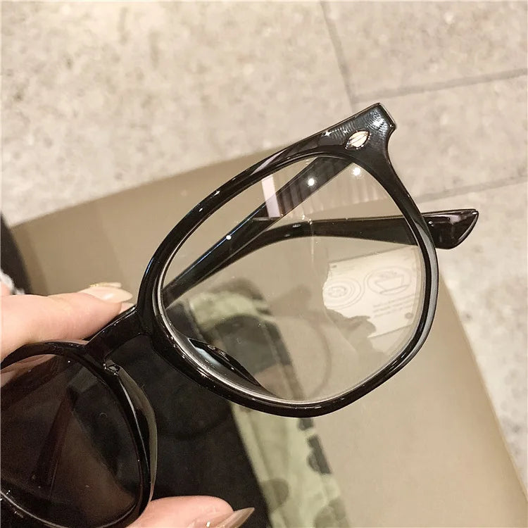 Transparent Computer Glasses Frame Women Men Anti Blue Light polygon square Eyewear Blocking Glasses Optical Spectacle Eyeglass