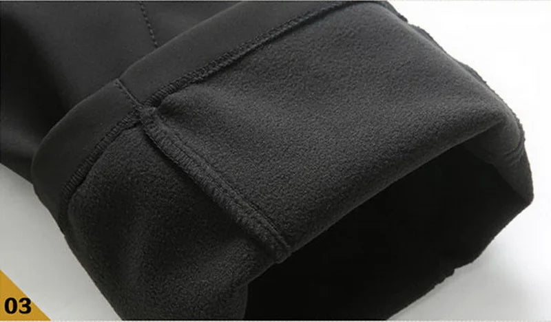 Men Autumn Winter Tactical Military Tracksuit Set Softshell Jackets Casual Fleece Cargo Pants Hiking Camping Climbing Trousers