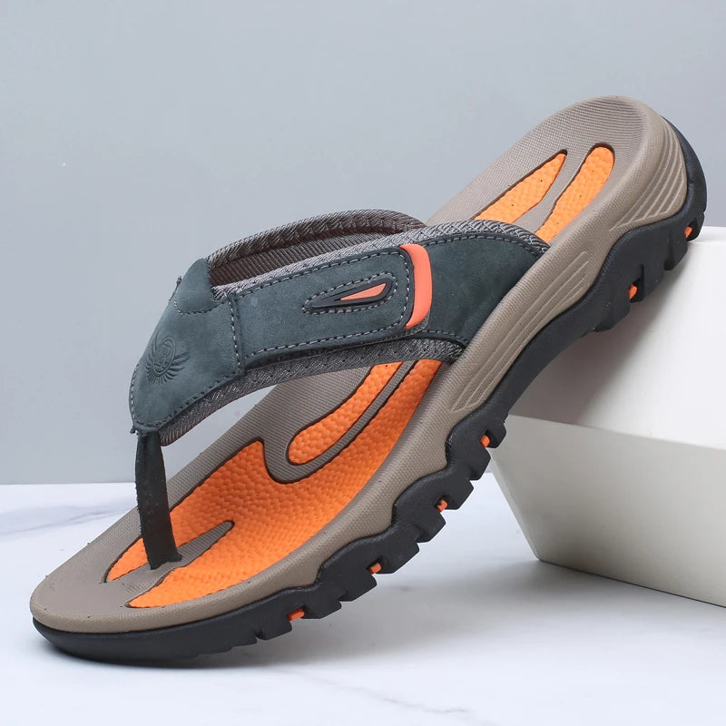 Beach Shoes for Man Fashion Outdoor Men Sandals Flip Flops Anti Slip Breathable Sneakers Men Sports Shoe 2025 New Arrival Summer