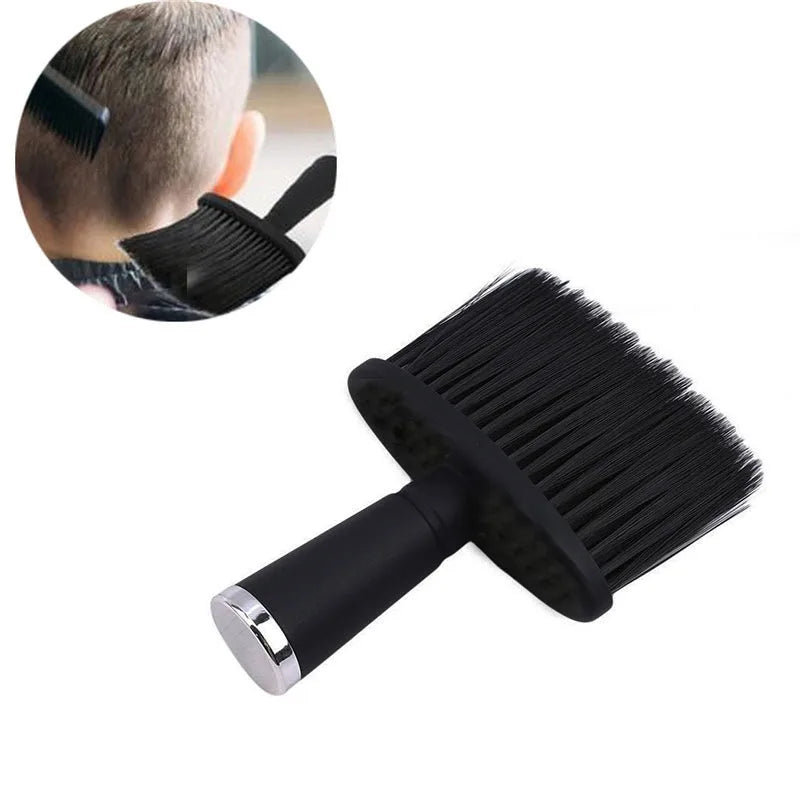 1/2PCS Professional Soft Neck Face Duster Brush Barber Hair Clean Hairbrush Beard Brush Salon Cutting Hairdressing Styling Tool