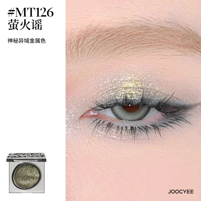 Joocyee Monochrome Eyeshadow Matte Chameleon Powder Smoked Sparkling Pearlescent Shining Earth Tone Color Eye Shadow Palette