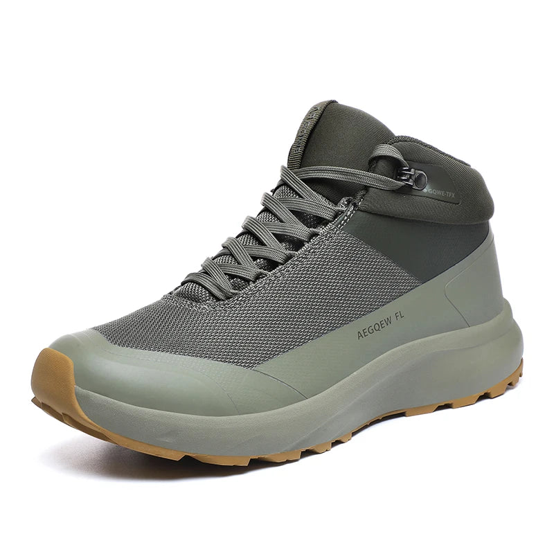 Waterproof Trekking Trainers for Men Comfortable and Supportive Man Hiking Sneakers Outdoor Activities Climbing Walking Shoes