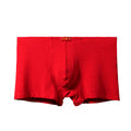 Men's underwear, men's briefs, gifts for men born in the Year of the Pig, bright red wedding thin four-cornered trousers, bottom