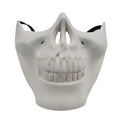 Halloween Skull Mask Creative Funny Party Props Holiday Supplies Horror Demon Accessories Men Skeleton Mask Half Face Cover