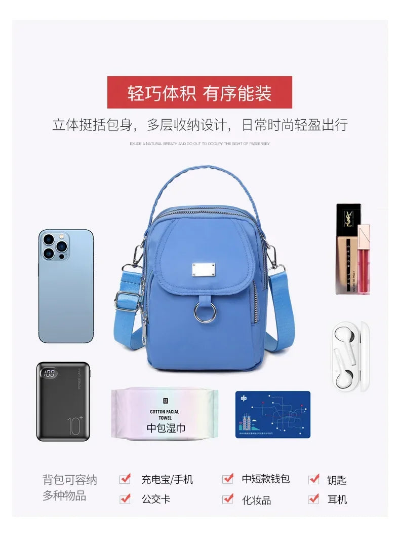 Mobile Phone Bag Mini Small Bag New Small Square Bag Crossbody Shoulder Bag Fashion Women Casual Key Zero Wallet