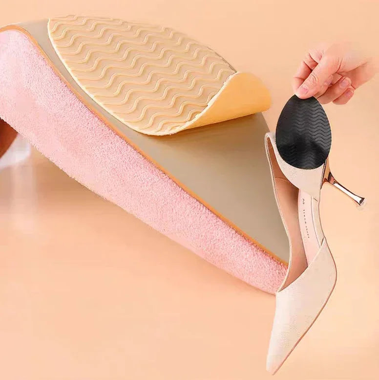 2-8pcs Women's Silicone Forefoot High Heel Stickers Self-Adhesive Non-Slip Rubber Shoes Mat Bottom Sheet Soles Paddings