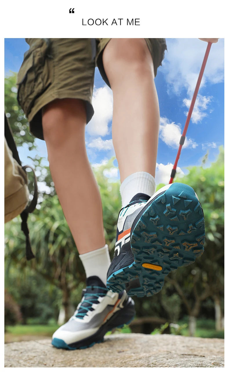 Zapatillas de senderismo elegantes para hombre, zapatillas de trekking resistentes con forro cálido de felpa para invierno, calzado masculino