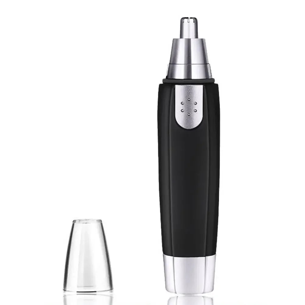 2026 Nose Hair Ear Trimmer, For Men Stainless Steel Manual Washable Portable hair remover Battery-powered(Without battery)