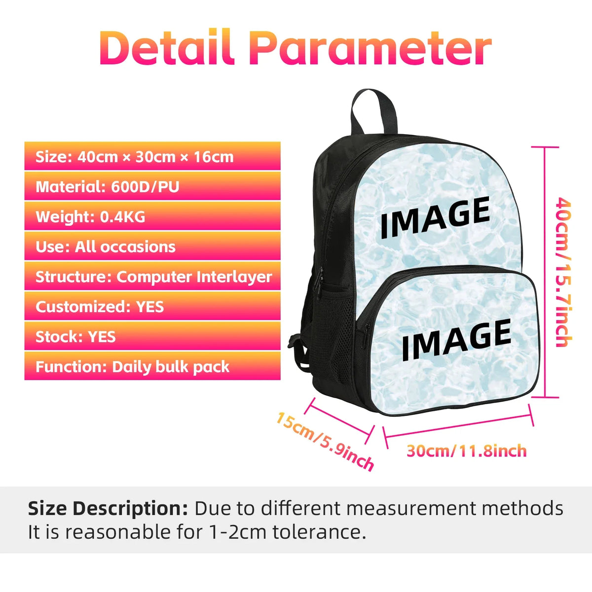 Large Capacity Howling Wolf School Backpack Kids Bookbag Animal Lion Elephant Backpack Boys Girls Schoolbag Laptop Bags Mochlia