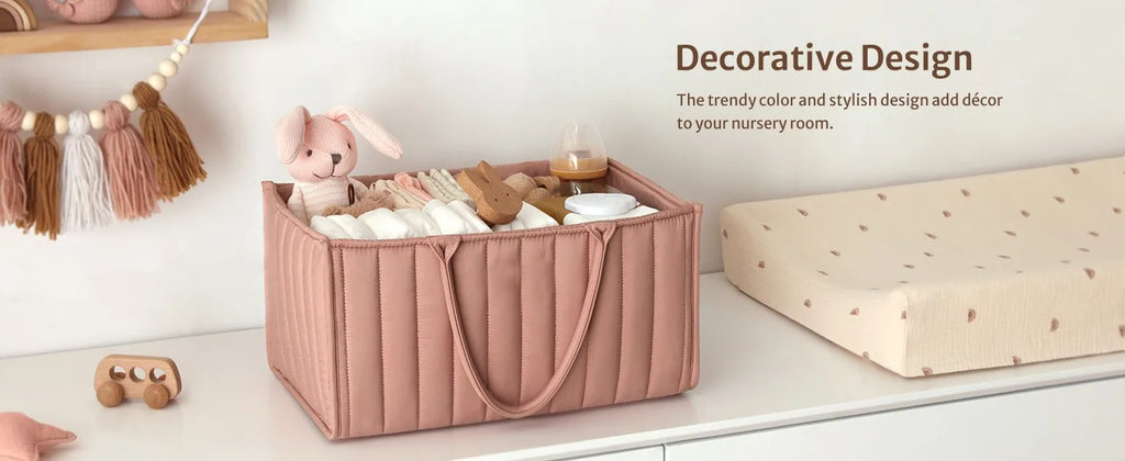 PANGDUBE Baby Diaper Bag Storage Bag for Baby Newborn Items Diaper Stackers & Caddies Diaper Organizer Nappy Bag for Baby Things