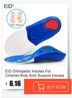 EiD 3/4 Leder orthopädische Schuheinlagen für Plattfüße Fußgewölbestütze orthopädische Schuheinlegesohle Einlegesohlen für Herren und Damen Fußpflege