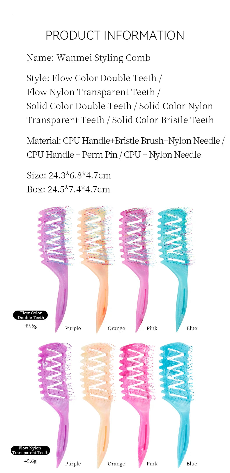 New Curl Defining Brush Curl Define Styling Brush for Curly Hair Vented Hair Brush for Shaping and Defining Curly Hair for Women