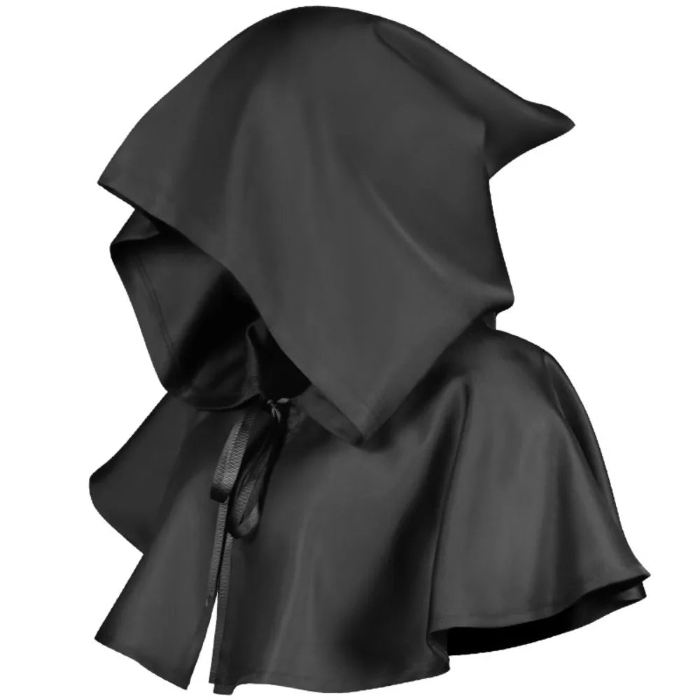 Movie Halloween COS Costume Death Cloak Medieval Hooded Cloak Cosplay Clothing Party Clothes