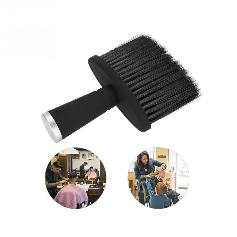 1/2PCS Professional Soft Neck Face Duster Brush Barber Hair Clean Hairbrush Beard Brush Salon Cutting Hairdressing Styling Tool