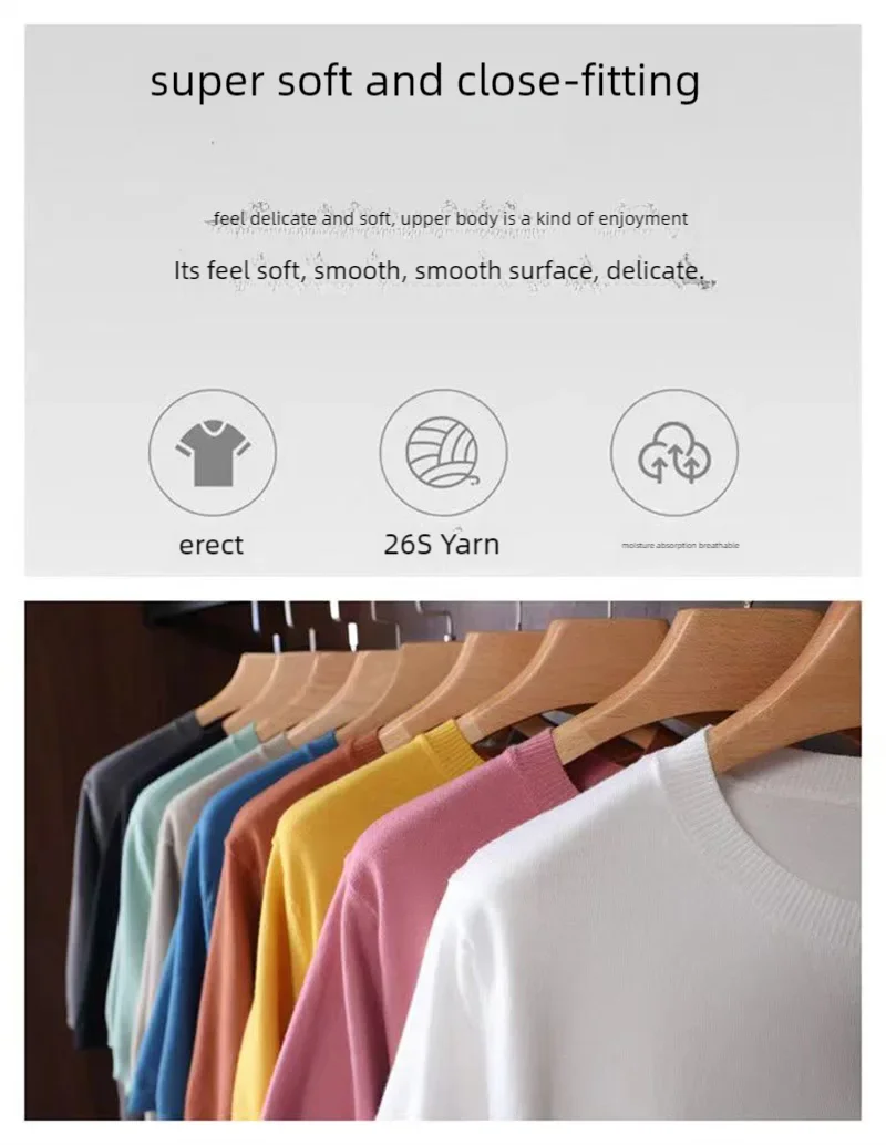 Superfine Merino Wool T shirt Men Base Shirt Wicking Breathable Quick Dry Anti-Odor No-itch Short Sleeve Tee Tops