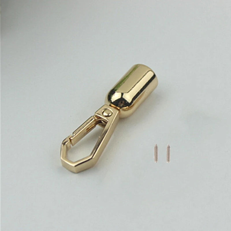 1pc Handbag Tassel Cap Clasp Hook +2pcs Screw Fastener Connector Bag Hanger Metal Buckles Bags Strap Lock DIY Accessories