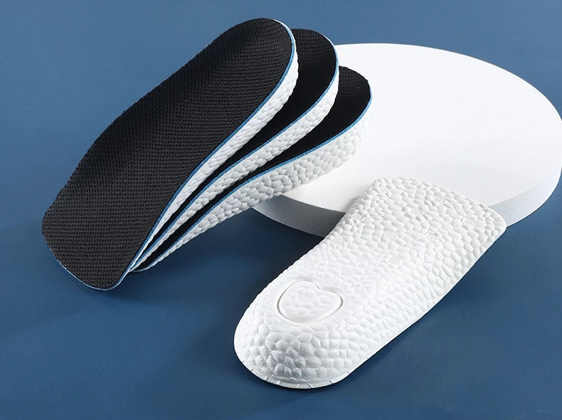 Height Increase Insoles for Men Women Shoes Flat Feet Arch Support Orthopedic Insoles Sneakers Memory Foam Invisible Pads 1 Pair