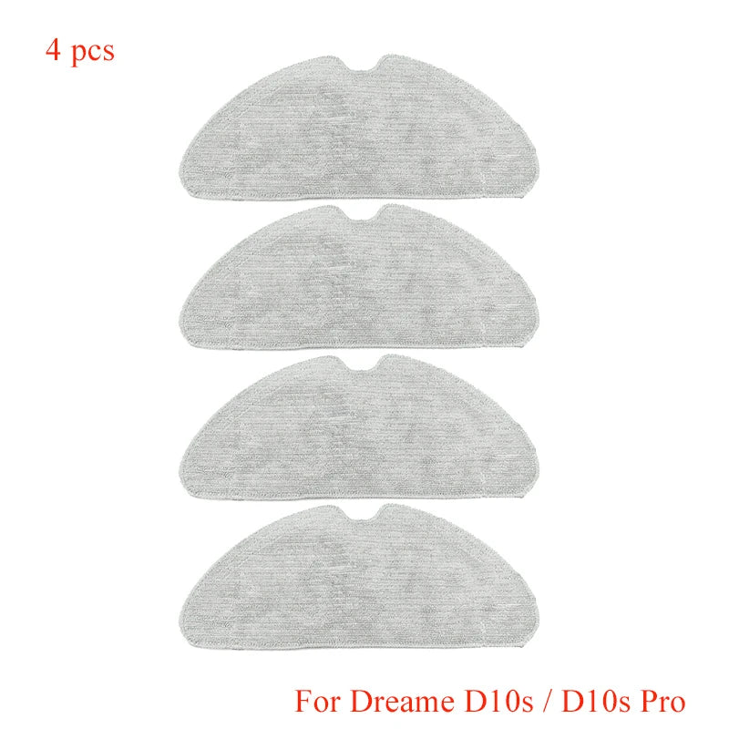 For Dreame Bot D10s / D10s Pro Robot Vacuum Cleaner Roller Main Side Brush Hepa Filter Mop Pad Spare Parts Accessories