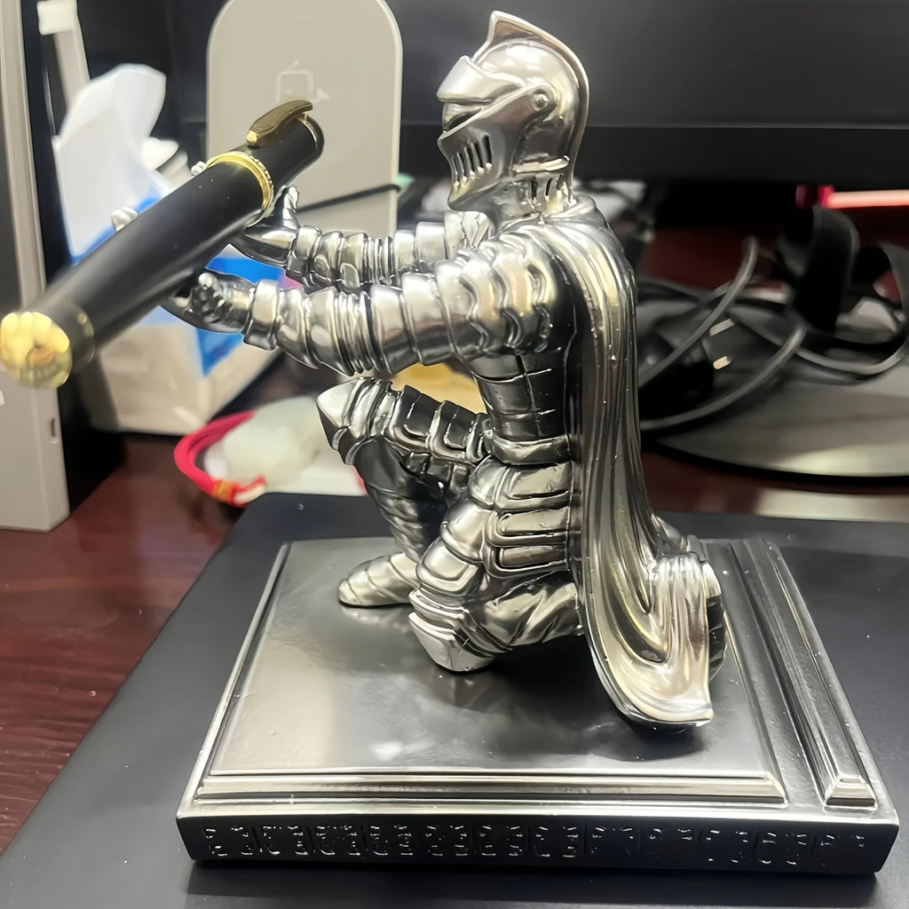 Knight Sword Resin Phone Pen Holder - The Perfect Choice For Handmade Office Desk Accessories, Home Decor, And Gifts