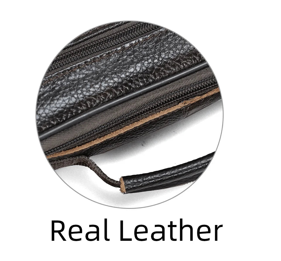 New Arrival Men Shoulder Bag Men's Genuine Leather Messenger Bag Boy Coffee Middle Size Handbags Tote Natural Skin Men Briefcase